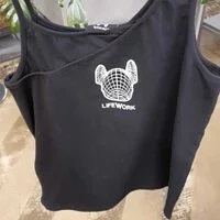 [S] LIFEWORK LAYERING SLEEVELESS,BLACK, LW222SL801-1-40 (SLW125)