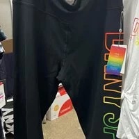 [S] DKNY SPORT LOGO WOMEN SKINNY LEGGINGS,BLACK, DP2P2988-BLK (SD181)