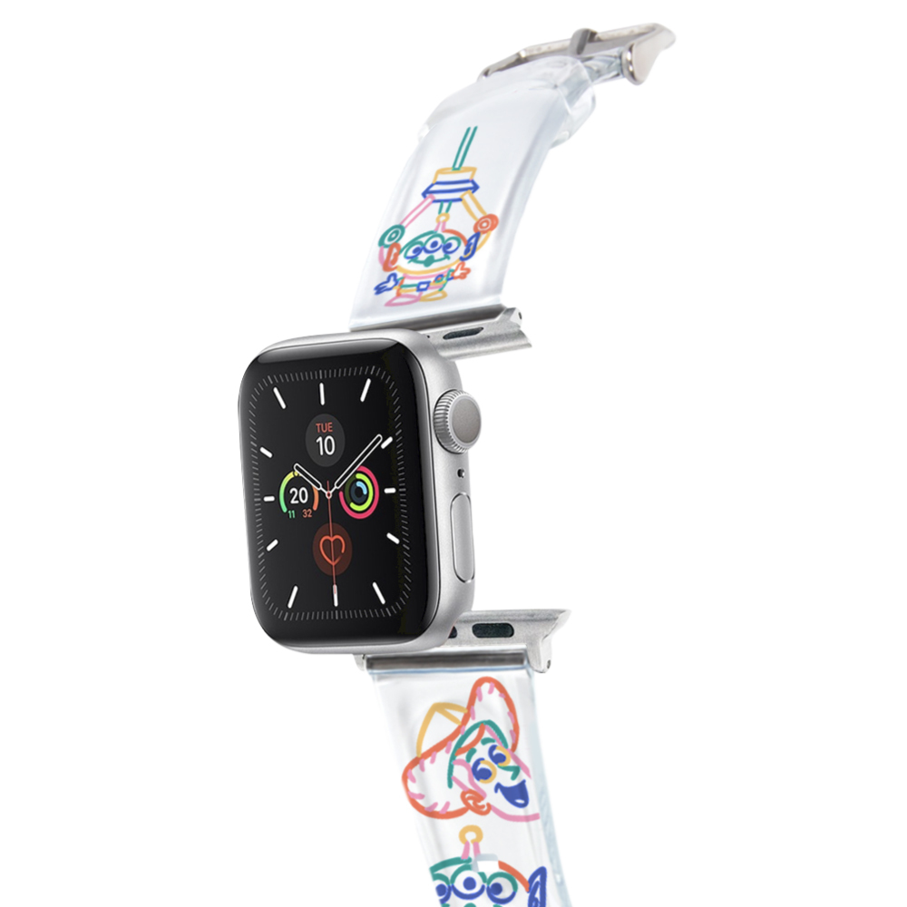 Disney-Apple Watch Band-PVC Series-Neon Lights Toy Story