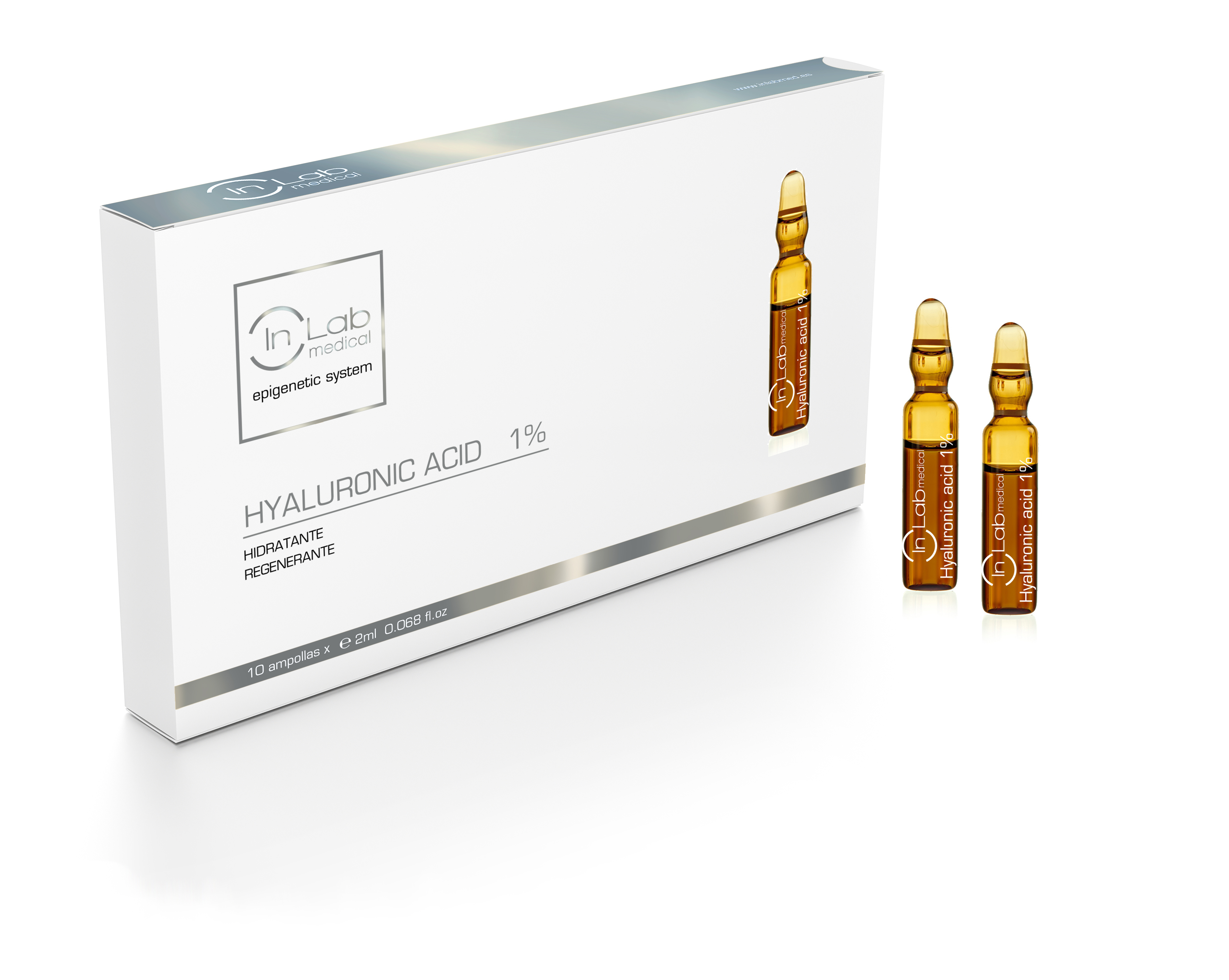 AMPOULES HYALURONIC ACID 1%  玻尿酸 1%精華 (2ml x 10支/ 2ml x  30支)