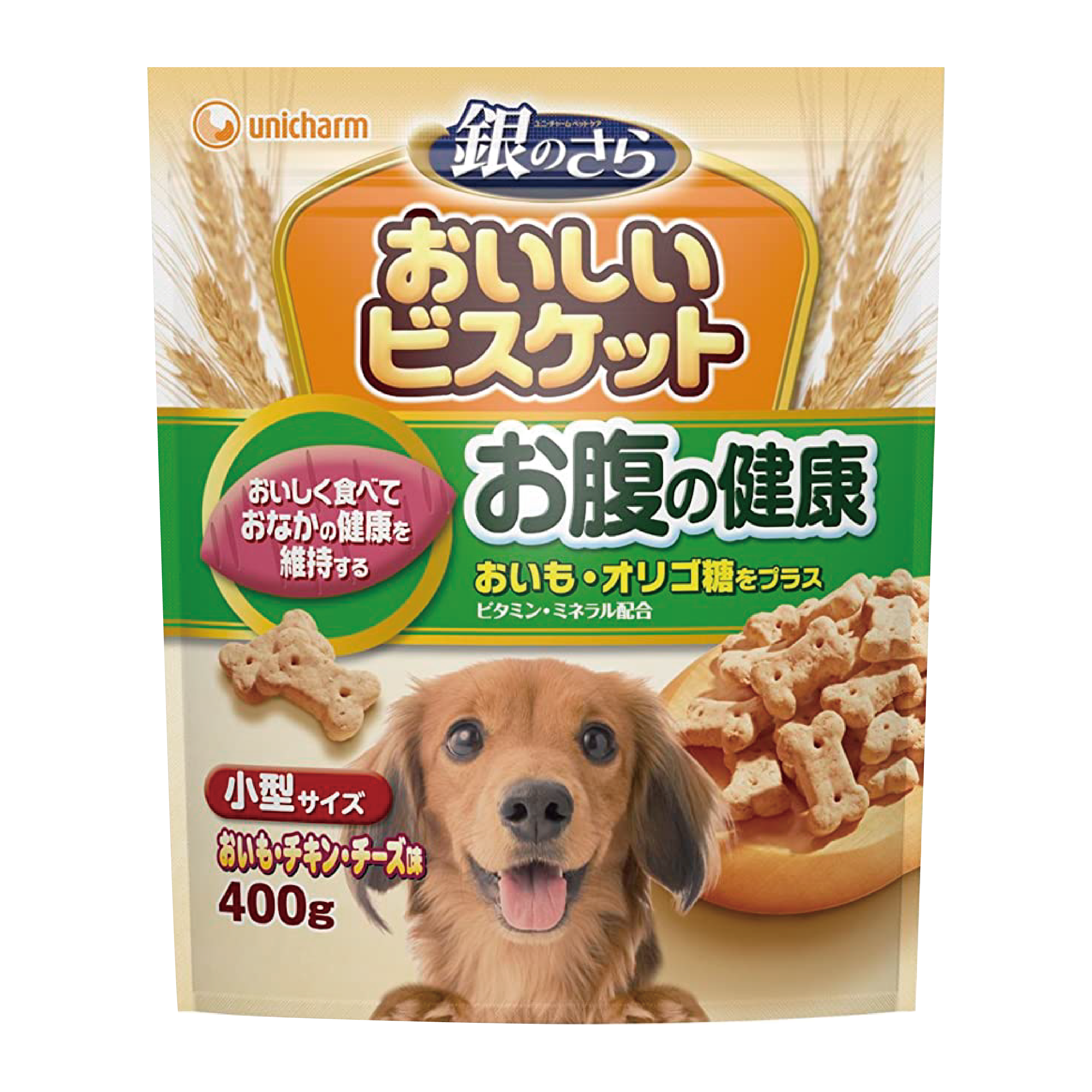 Unicharm｜腹部護理 - 雞肉芝士味小餅乾 400g (UIC-3635)