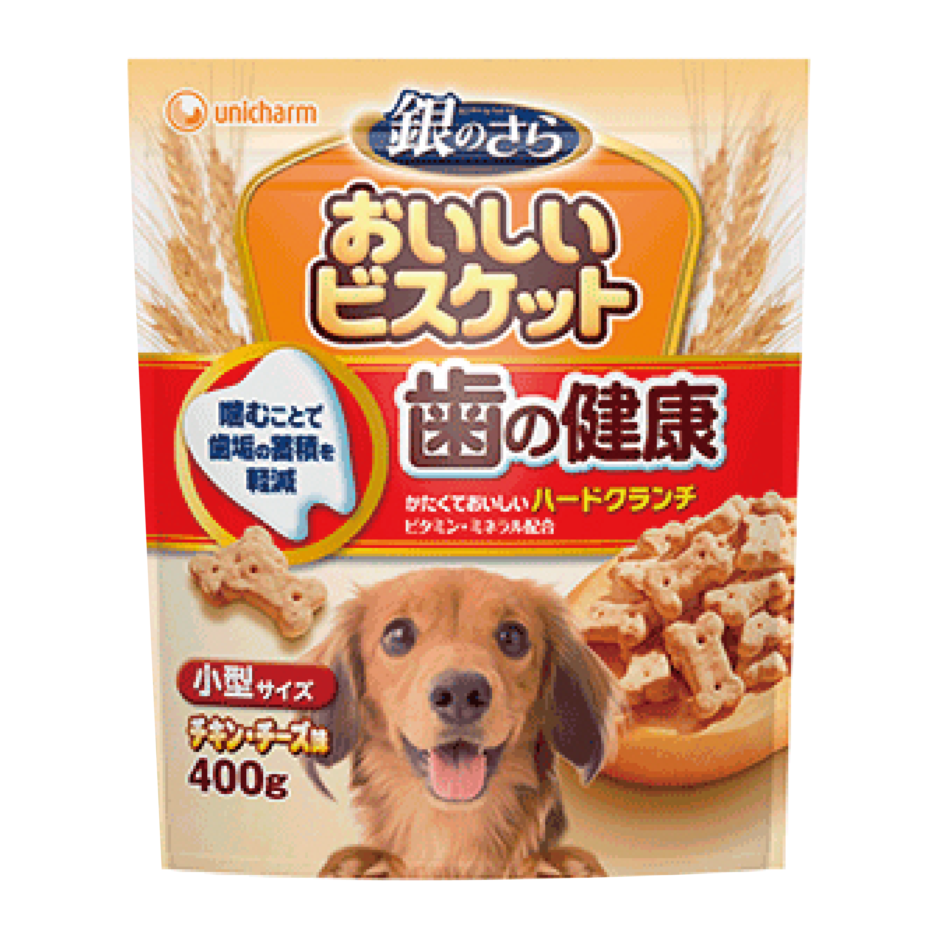 Unicharm｜健齒 - 雞肉芝士味小餅乾 400g (UIC-2485)