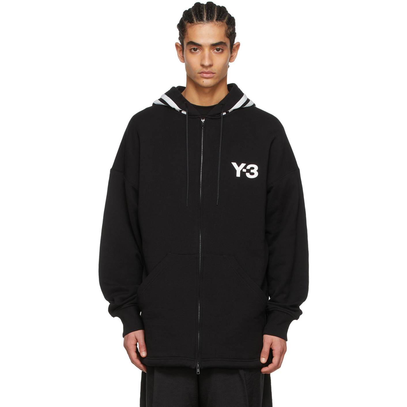 【 Y-3 M CH1 FZ HDY 頂級連帽外套 - 黑 】