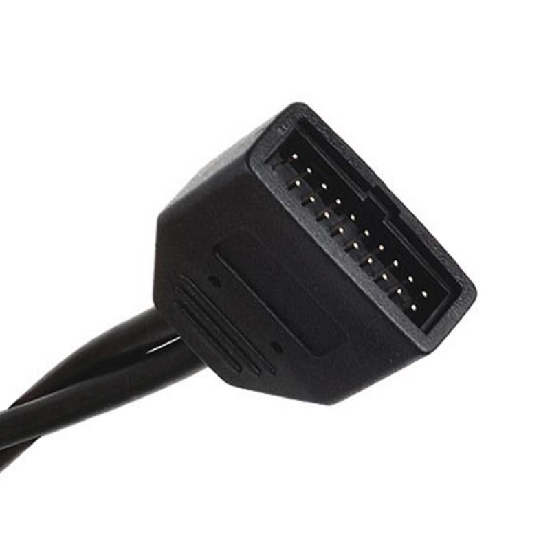 米特3C數位–SilverStone 銀欣 G11303050-RT USB 3.0轉USB 2.0 轉接線