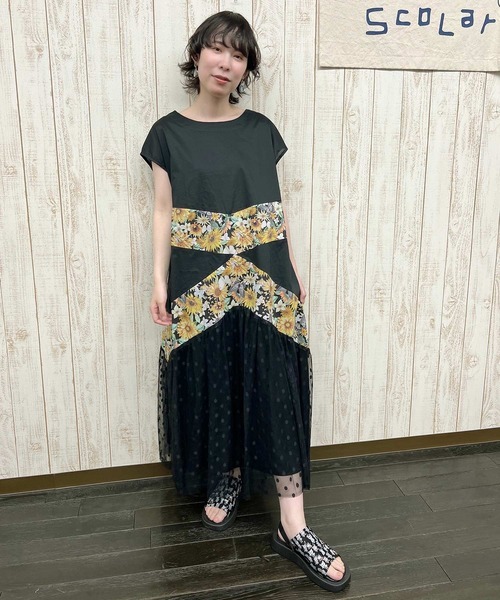 【人氣品牌】Scolar 向日葵 連身裙