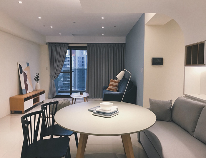 【總太建設】活潑的跳色居家空間