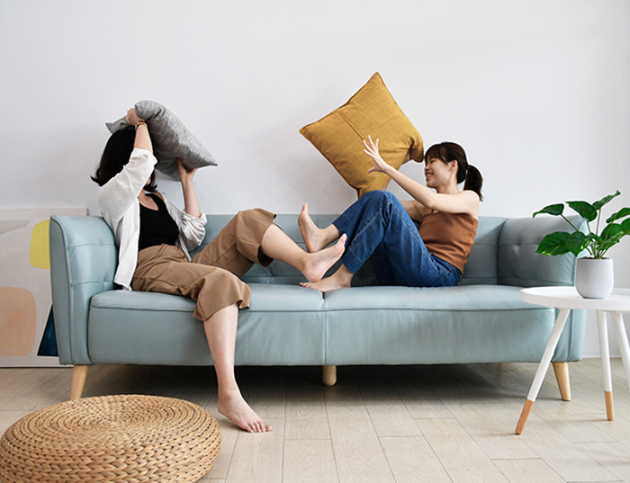 【沙發推薦】皮沙發涼夏日常生活提案