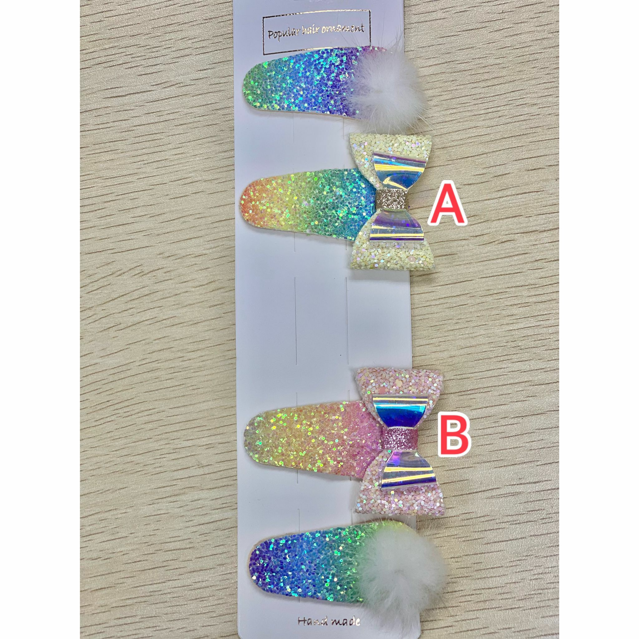 (現貨) LBK-2761 毛毛髮夾✨
