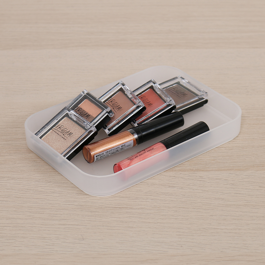 DAISO可堆疊收納盒/10.7x15.2x2cm