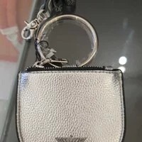 [S] BOYLONDON COIN POUCH, SILVER, B91WT1002F10 (SBB34)