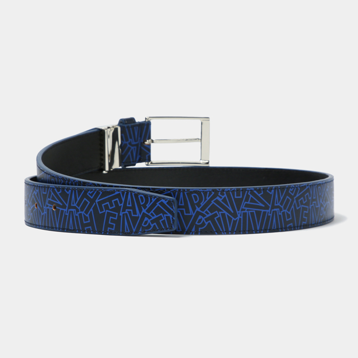 男士 Monogram 印花腰帶