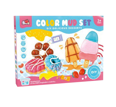 DIY甜甜圈點心漢堡模具彩泥套裝 G235