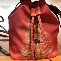 [S] MOSCHINO TEDDY BEAR CAKE BUCKET BAG,PINK, 667110601949 (SM234)