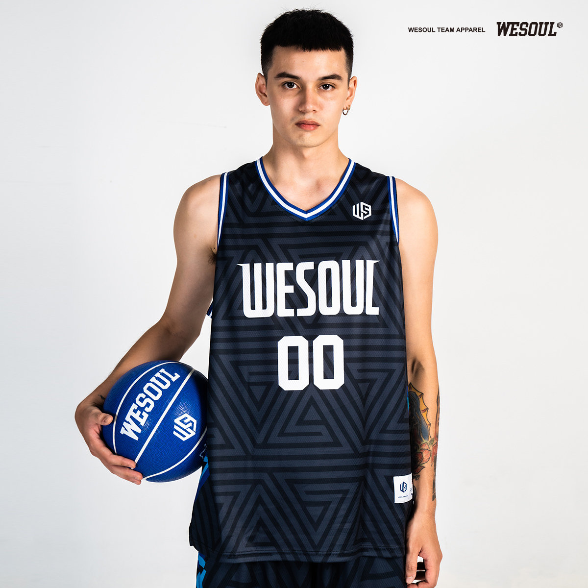 【WESOUL】WS012 全客製籃球服 （奧丁款）/ 客製隊徽，號碼，姓名不加價 / 球衣
