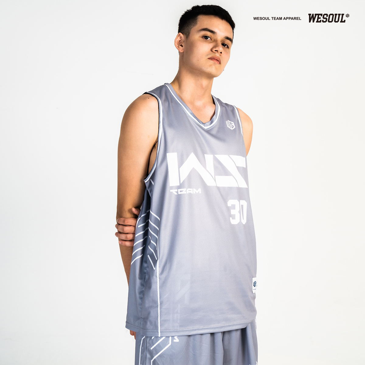 【WESOUL】WS013 全客製籃球服 （原子核款）/ 客製隊徽，號碼，姓名不加價 / 球衣
