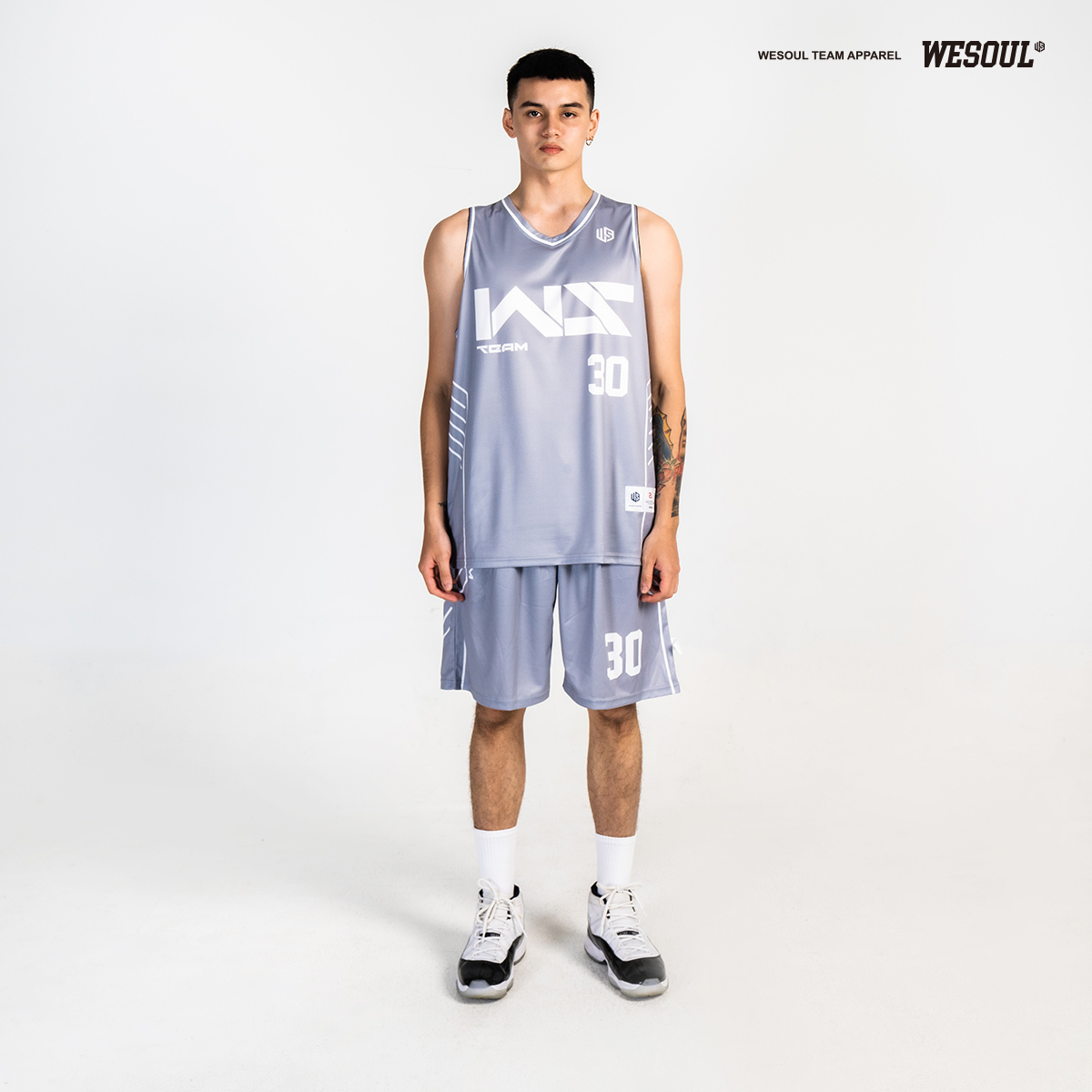 【WESOUL】WS013 全客製籃球服 （原子核款）/ 客製隊徽，號碼，姓名不加價 / 球衣