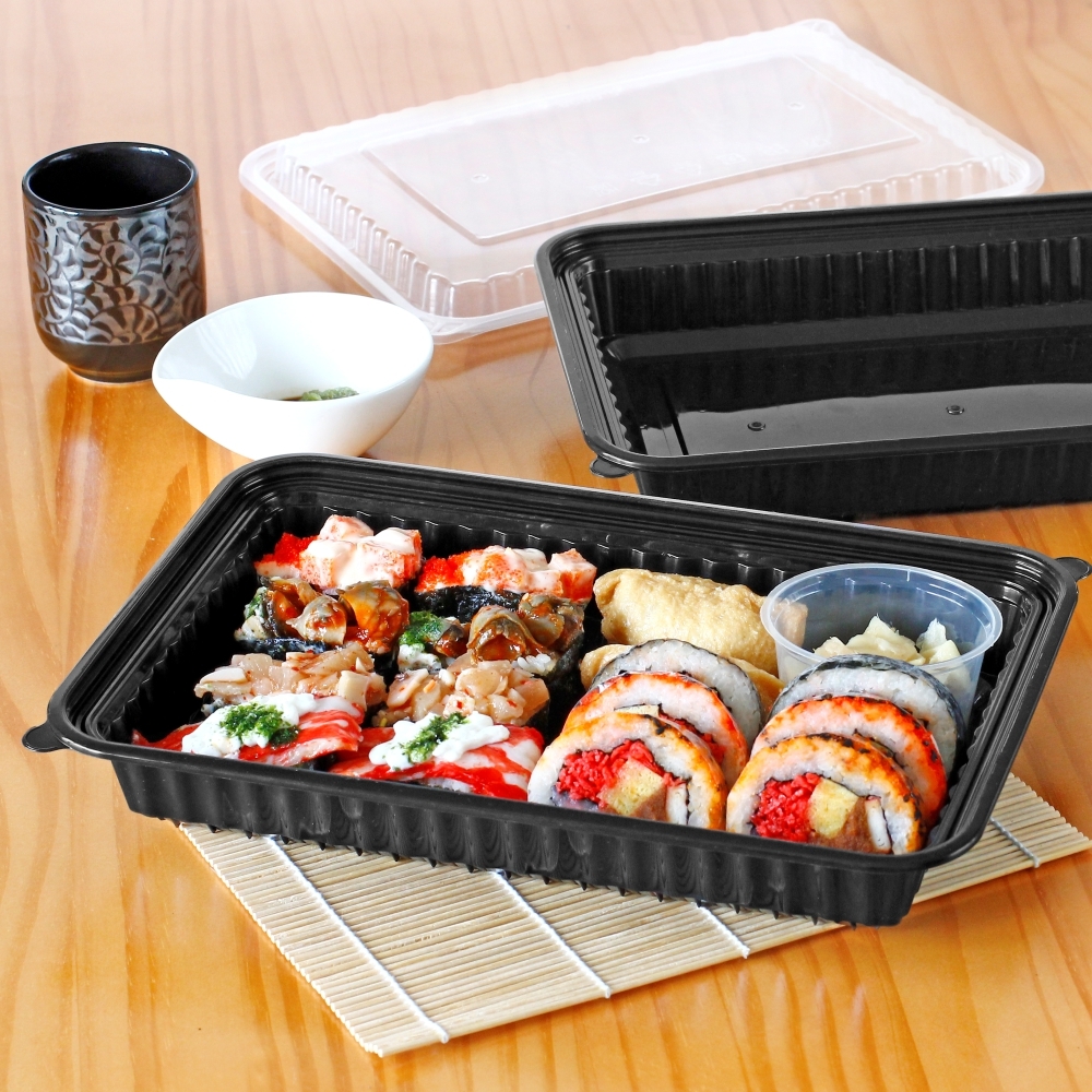 塑膠方型便當盒 1680ml 29號