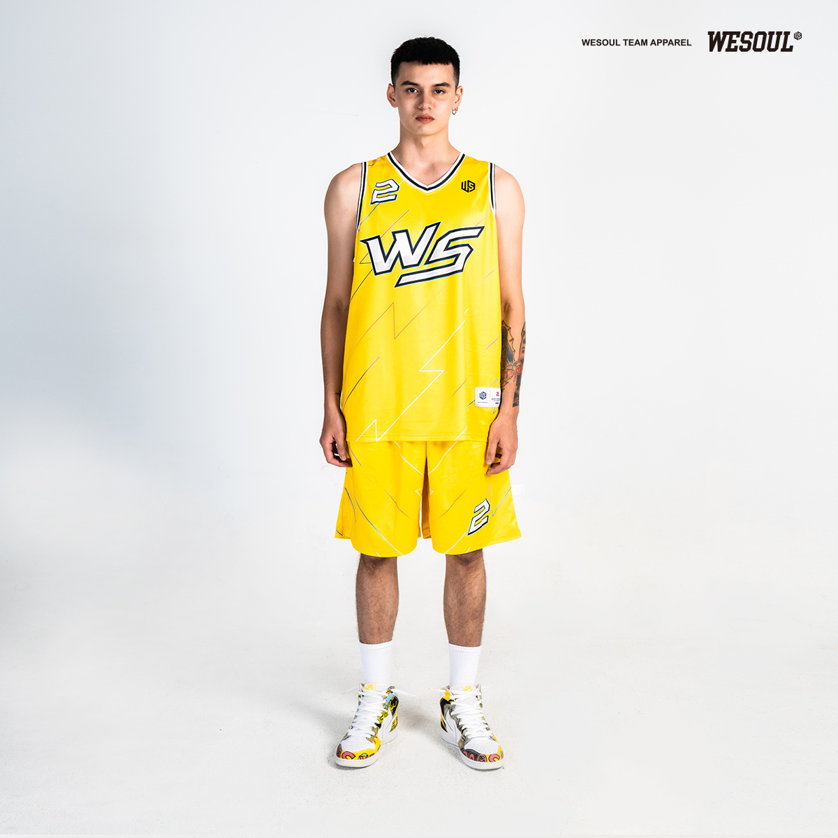【WESOUL】WS014 全客製籃球服 （伽馬款）/ 客製隊徽，號碼，姓名不加價 / 球衣