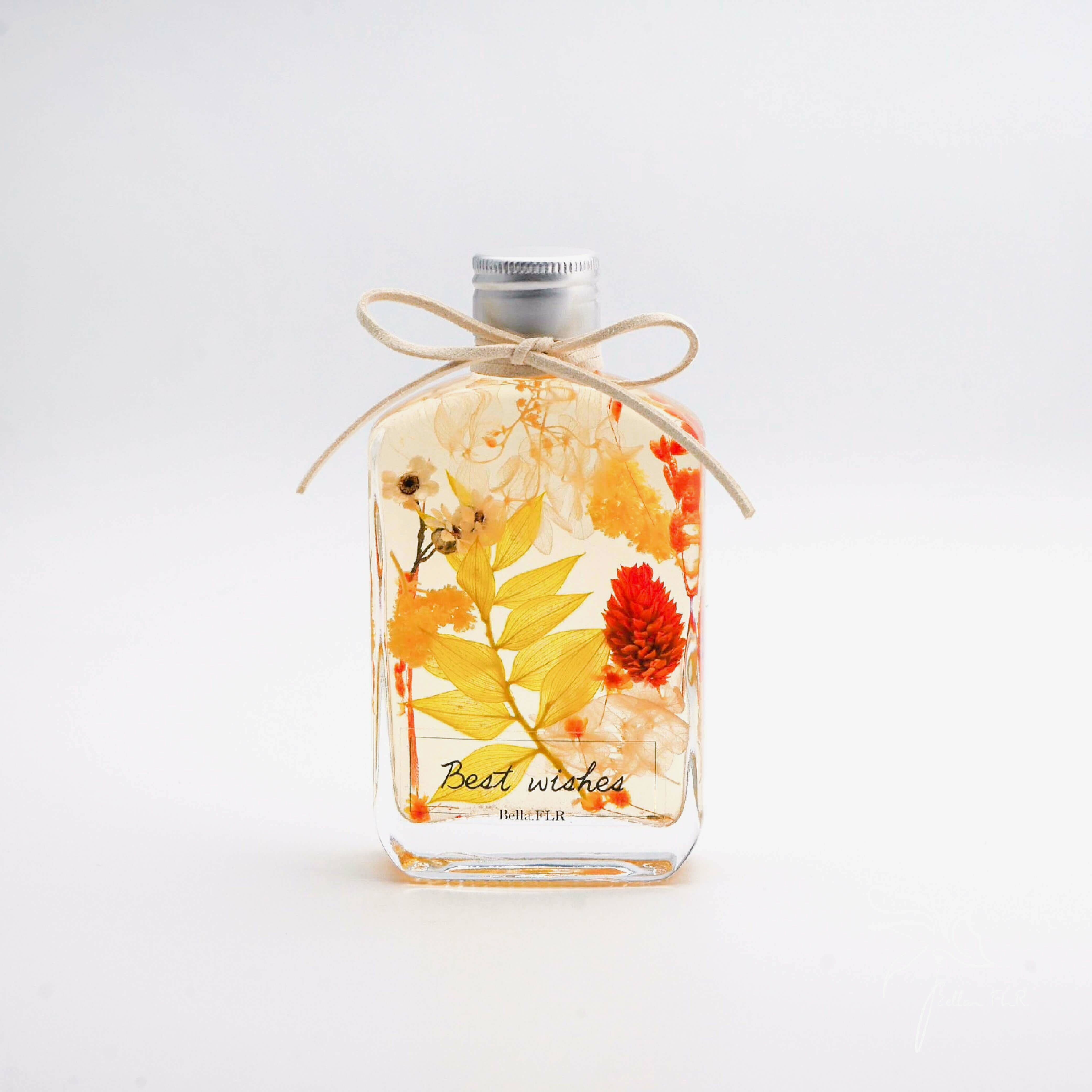 【瓶中花園】浮游花擴香瓶-100ml / 長形款