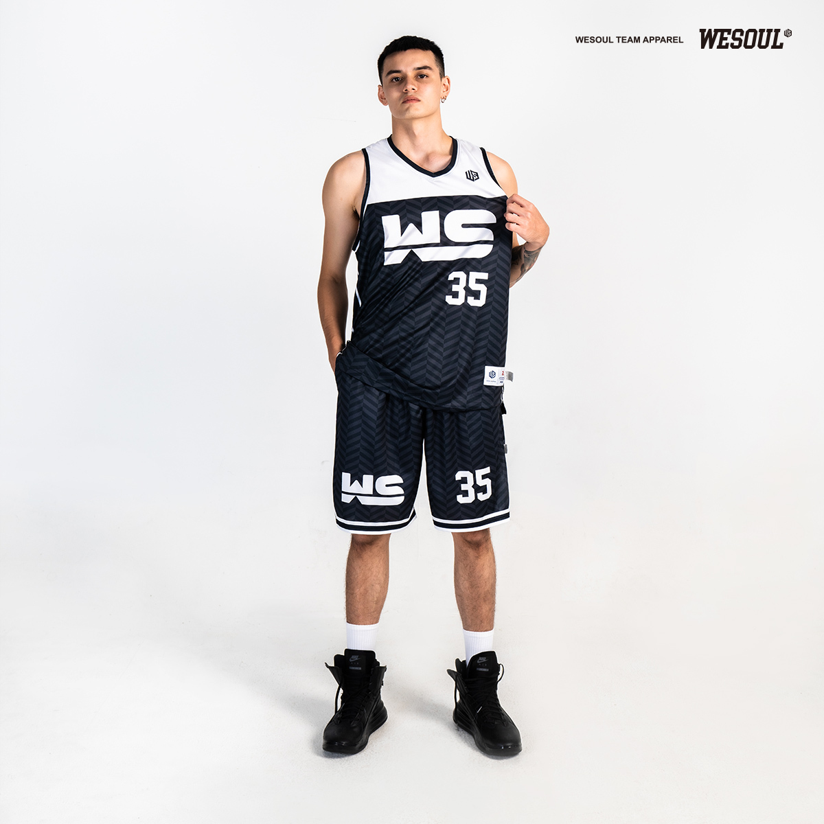 【WESOUL】WS015 全客製籃球服 （史普尼克款）/ 客製隊徽，號碼，姓名不加價 / 球衣