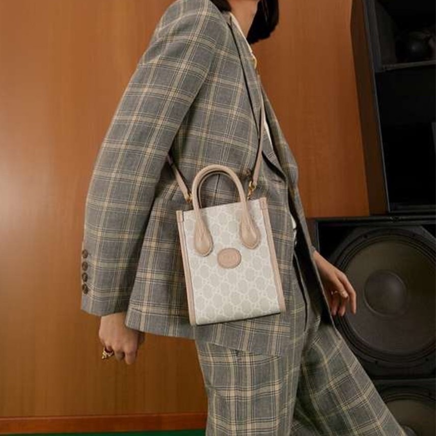 Gucci Mini tote bag 迷你托特包 奶茶