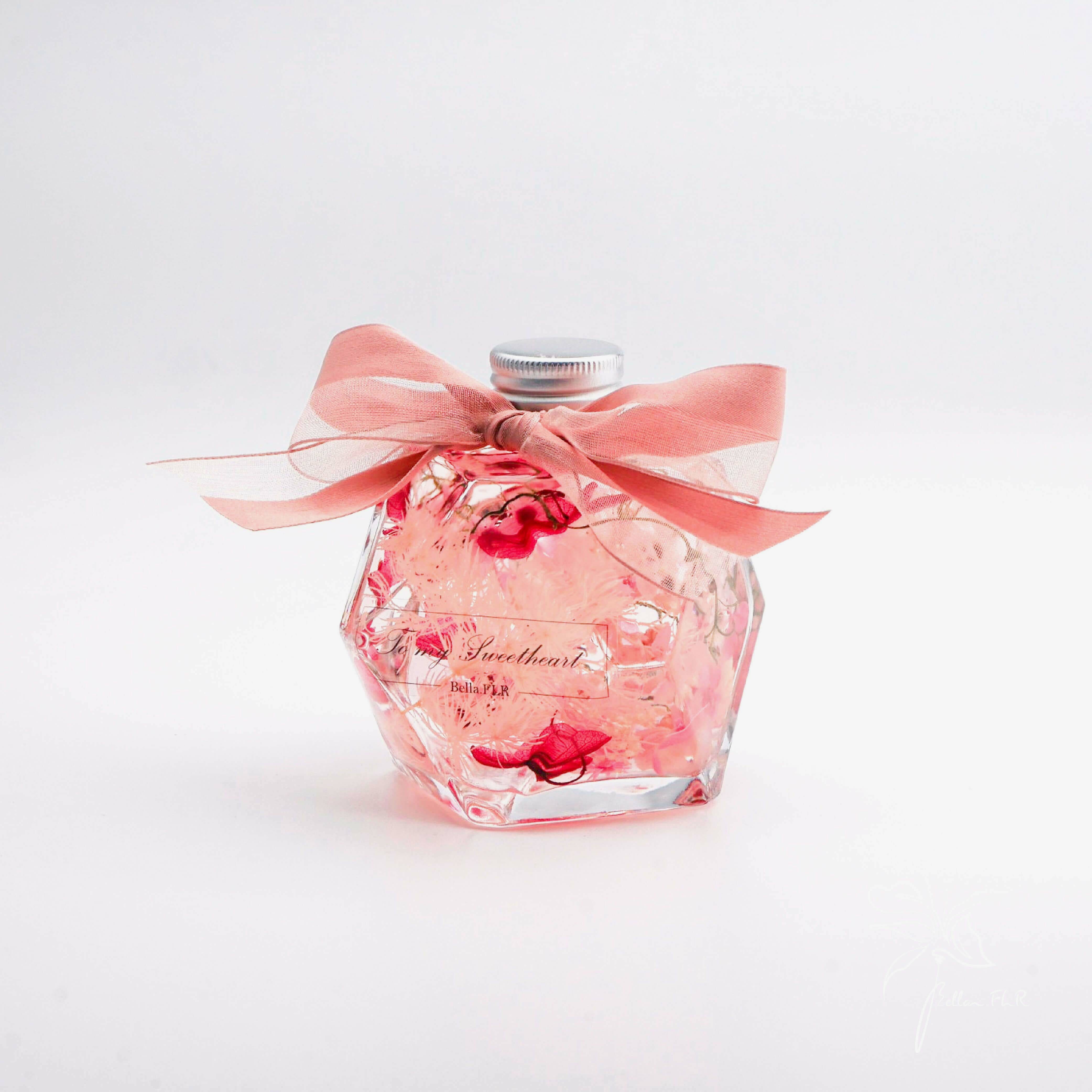 【瓶中花園】浮游花擴香瓶-200ml / 多角瓶款