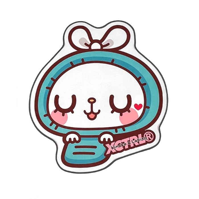 XCTRLx香菇妹聯名拉比豆睡覺地墊