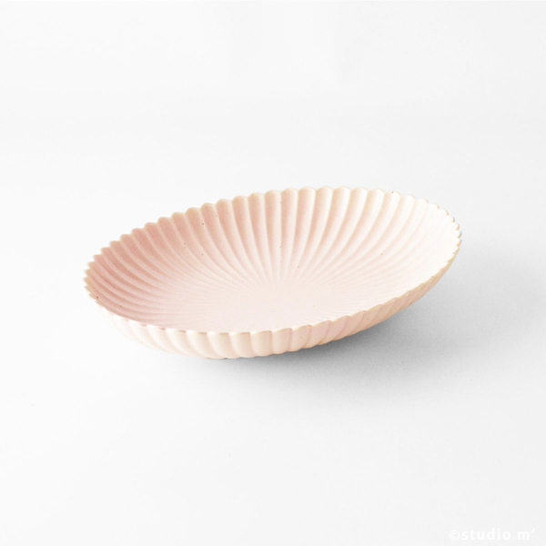 STUDIO M' - 春宵 7.5寸橢圓深皿/櫻