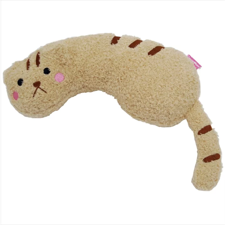 貓咪睡眠靠枕 (米黄色)