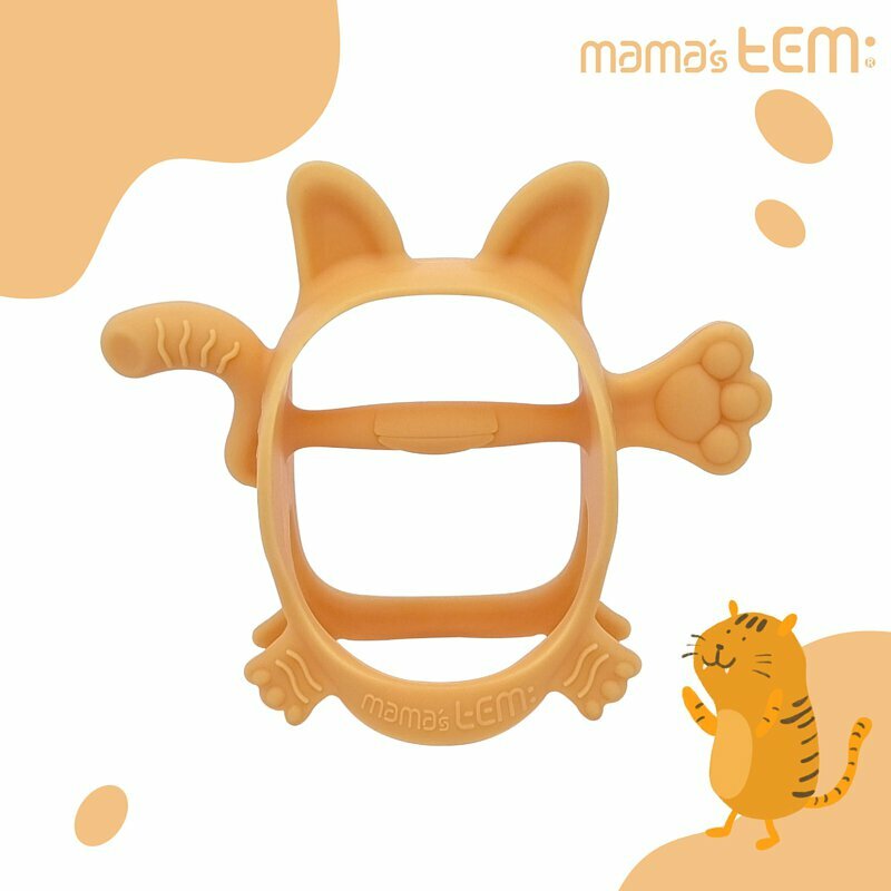 MAMA's TEM 翹尾小虎系列固齒器 (贈輕量泡泡盒)