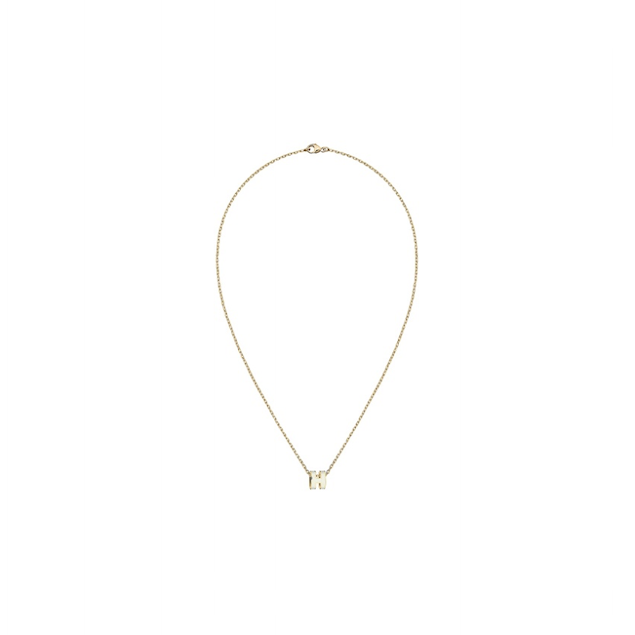 Hermes Mini Pop H 項鍊 白金