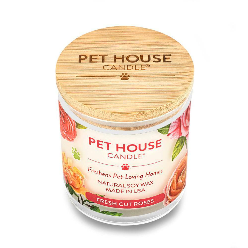 One Fur All - 寵物香薰蠟燭 - 玫瑰幽香 9oz (人寵可用)