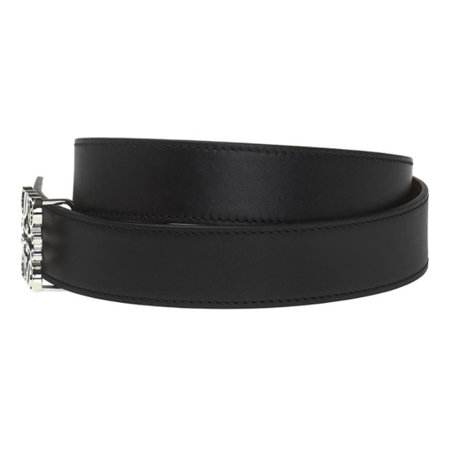 Loewe Anagram 雙面皮帶 光滑牛皮 寬3.5cm