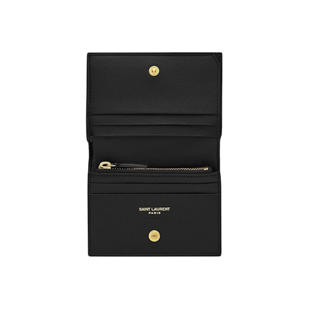 YSL 魚子醬扣式短夾