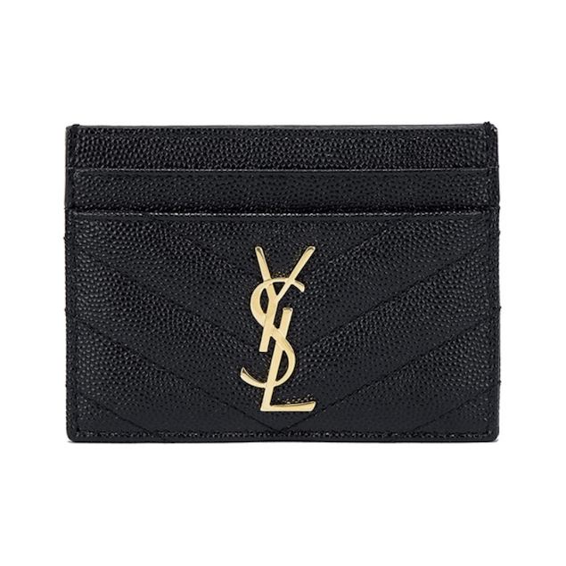 YSL 魚子醬卡包 卡片夾