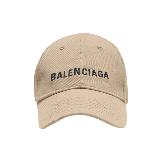 Balenciaga 巴黎世家 經典刺繡老帽 卡其