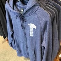 [S] NORTHFACE WOMEN'S HALF DOME FULL-ZIP HOODIE,NAVY HEATHER, NF0A4PA2NNV (STNF10)