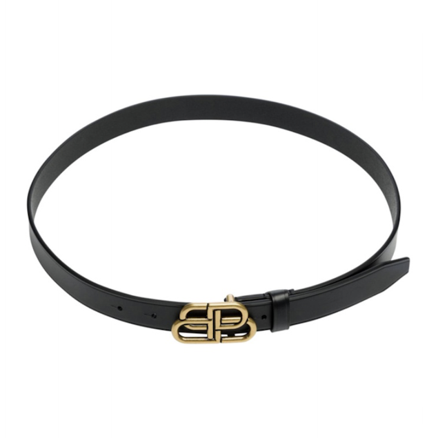 Balenciaga 巴黎世家 BB金鎖釦 寬2.5cm