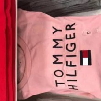 [S] TOMMY HILFIGER SP SEASONL KEY ITEM SHORT SLEEVE T-SHIRT,PINK, 78J4907-660 (STH15)