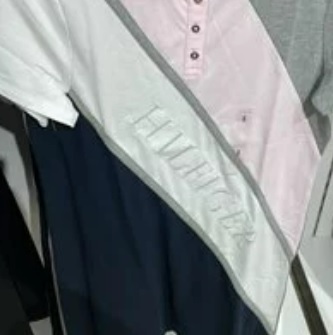 [S] TOMMY HILFIGER COLORBLOCK BANNER POLO DRESS,GREY MULTI, 76J2418-650 (STH18)