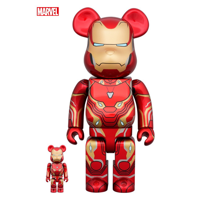 🥇現貨🥇Bearbrick 400% 100% Ironman mark 50