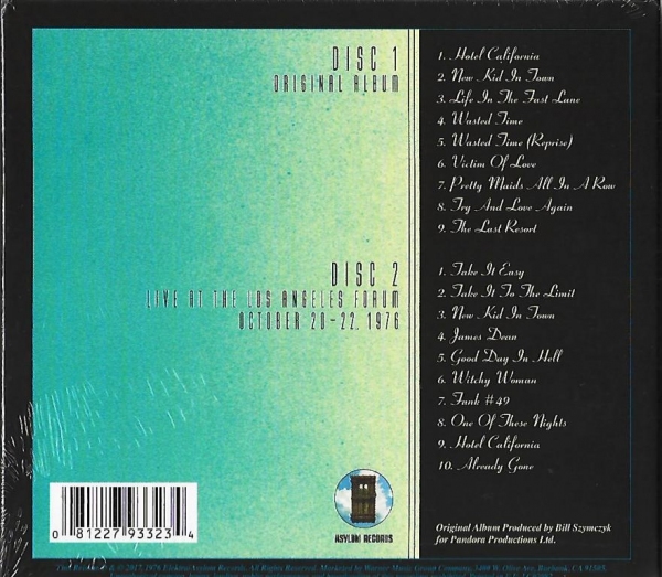 Eagles-Hotel California: 40th Anniversary Expanded Edition(2CD)