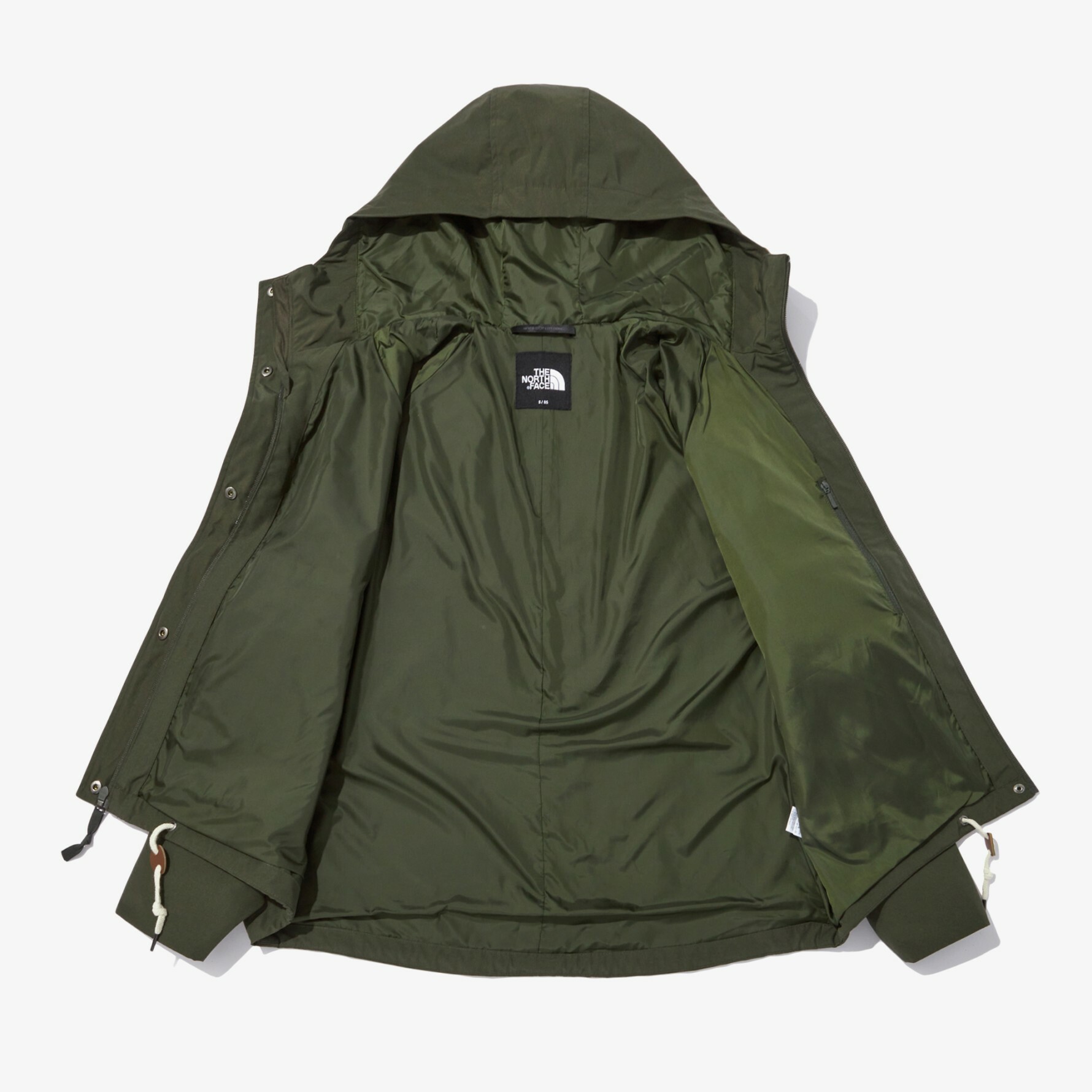 THE NORTH FACE CAMPER JACKET 女 連帽外套 大口袋 軍綠 NJ3BN85B