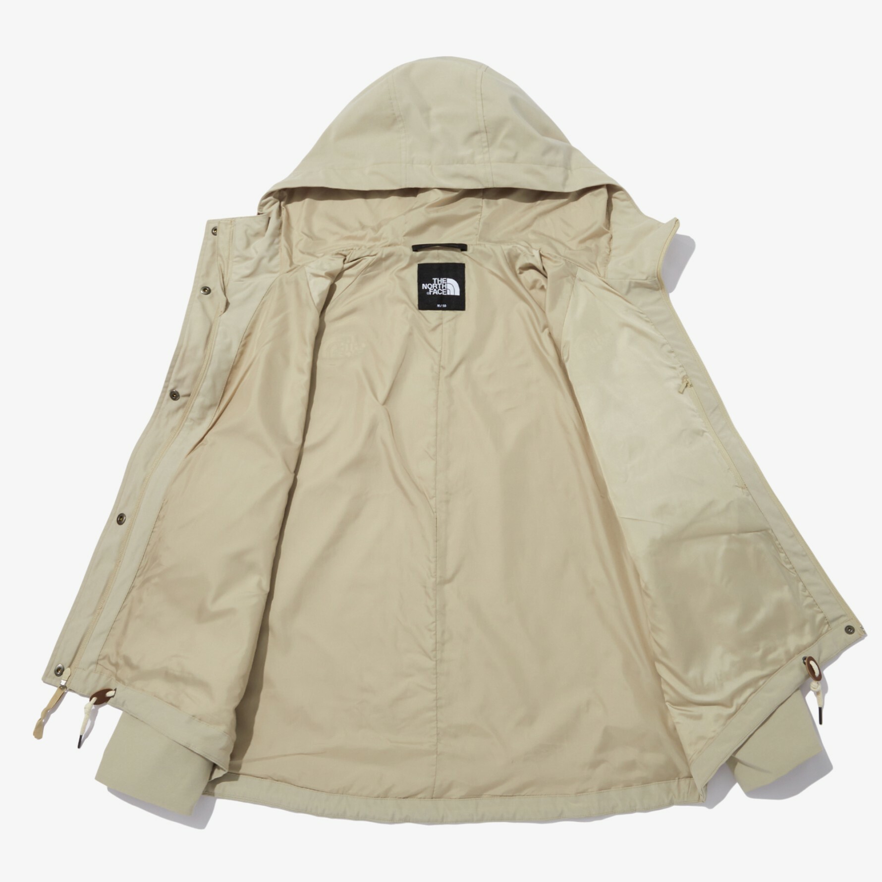 THE NORTH FACE CAMPER JACKET 女 連帽外套 大口袋 米白 NJ3BN85A