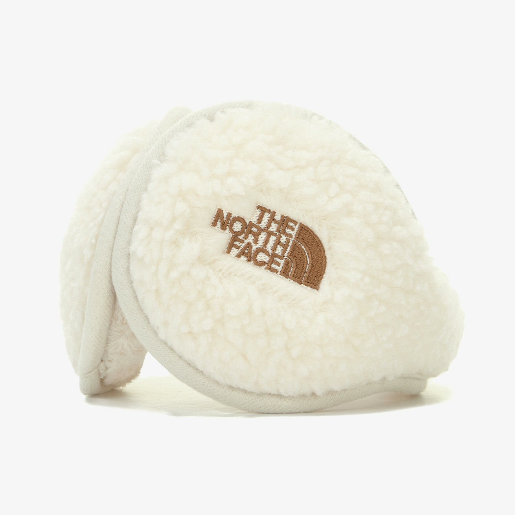 THE NORTH FACE KIDS EARMUFF 兒童 毛絨絨 耳罩 白 NA5IN50S