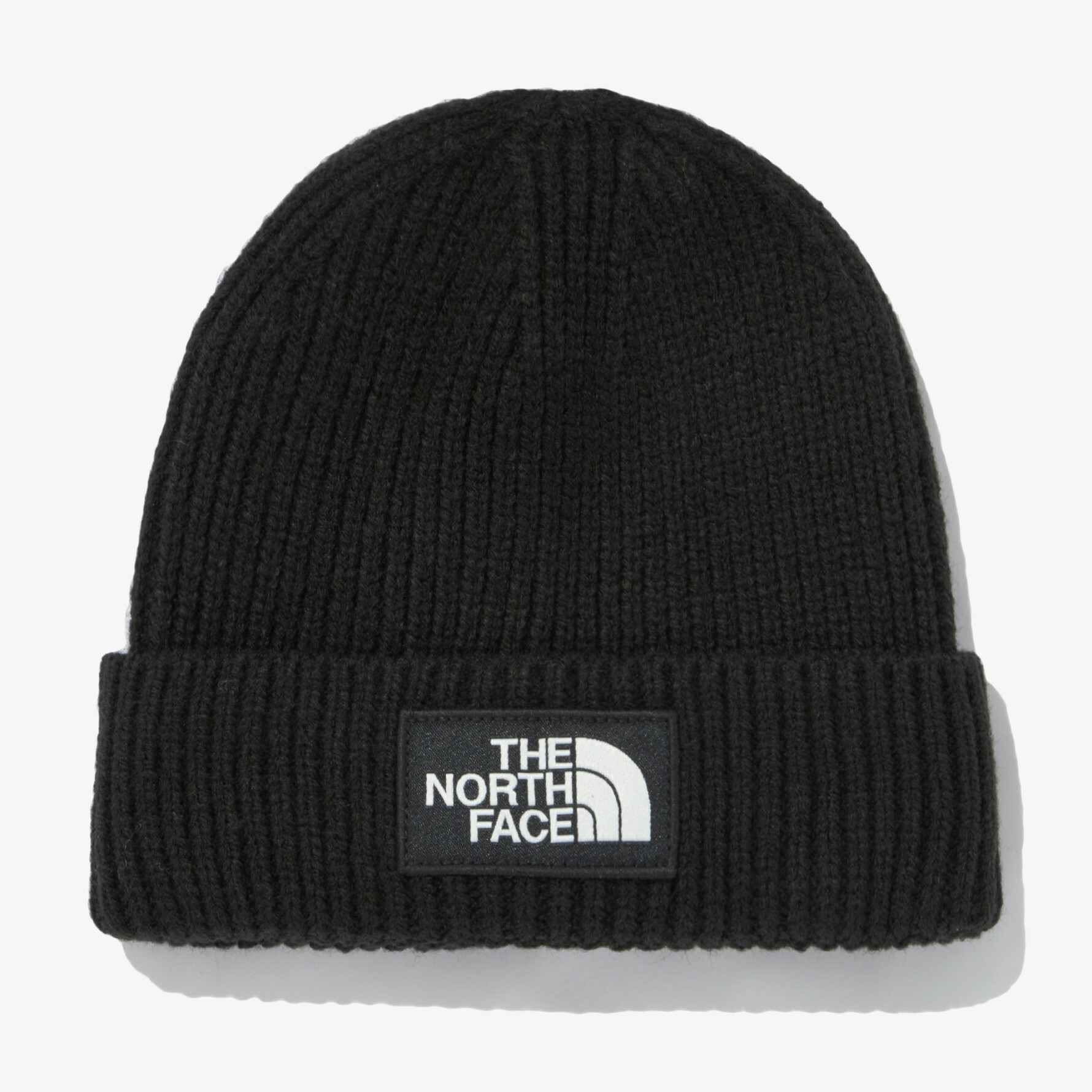 THE NORTH FACE LOGO BOX CUFFED 22AW 毛帽 黑 NE3BN72A