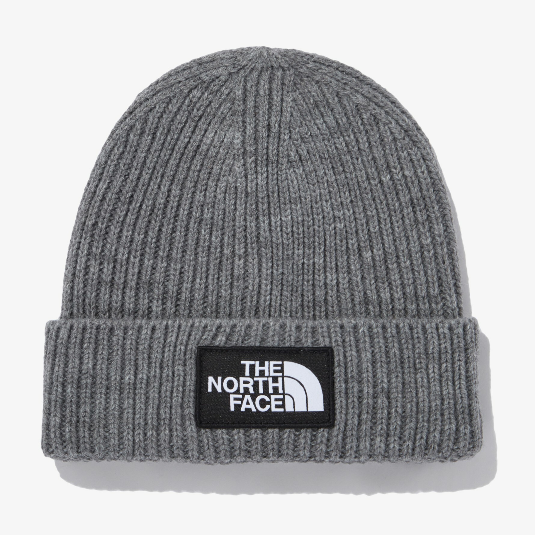 THE NORTH FACE LOGO BOX CUFFED 22AW 毛帽 灰 NE3BN72C