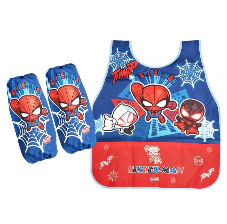 蜘蛛俠 - 小童圍裙連手袖套裝 SMF13386