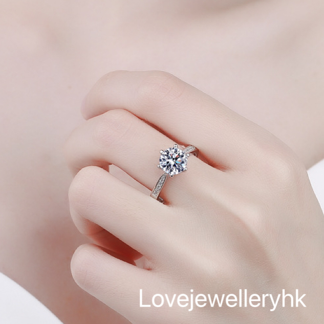 簡約莫桑鑽R1C001