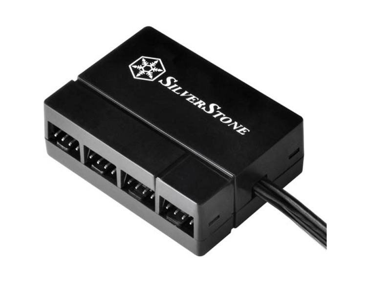 米特3C數位–SilverStone 銀欣 SST-CPF04 1對8PWM風扇擴充轉接座